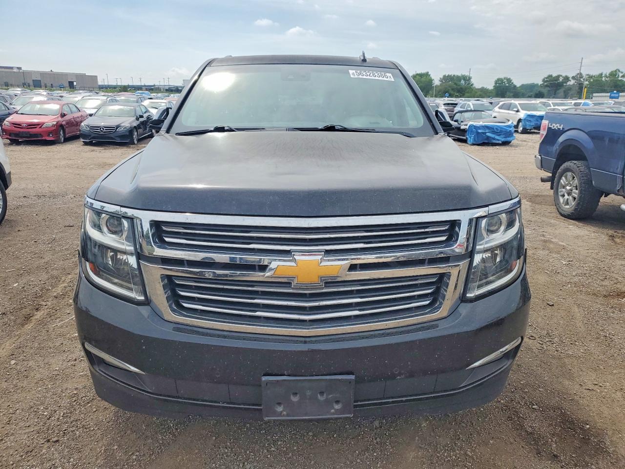 2015 Chevrolet Suburban K1500 Ltz Black vin: 1GNSKKKC6FR146484
