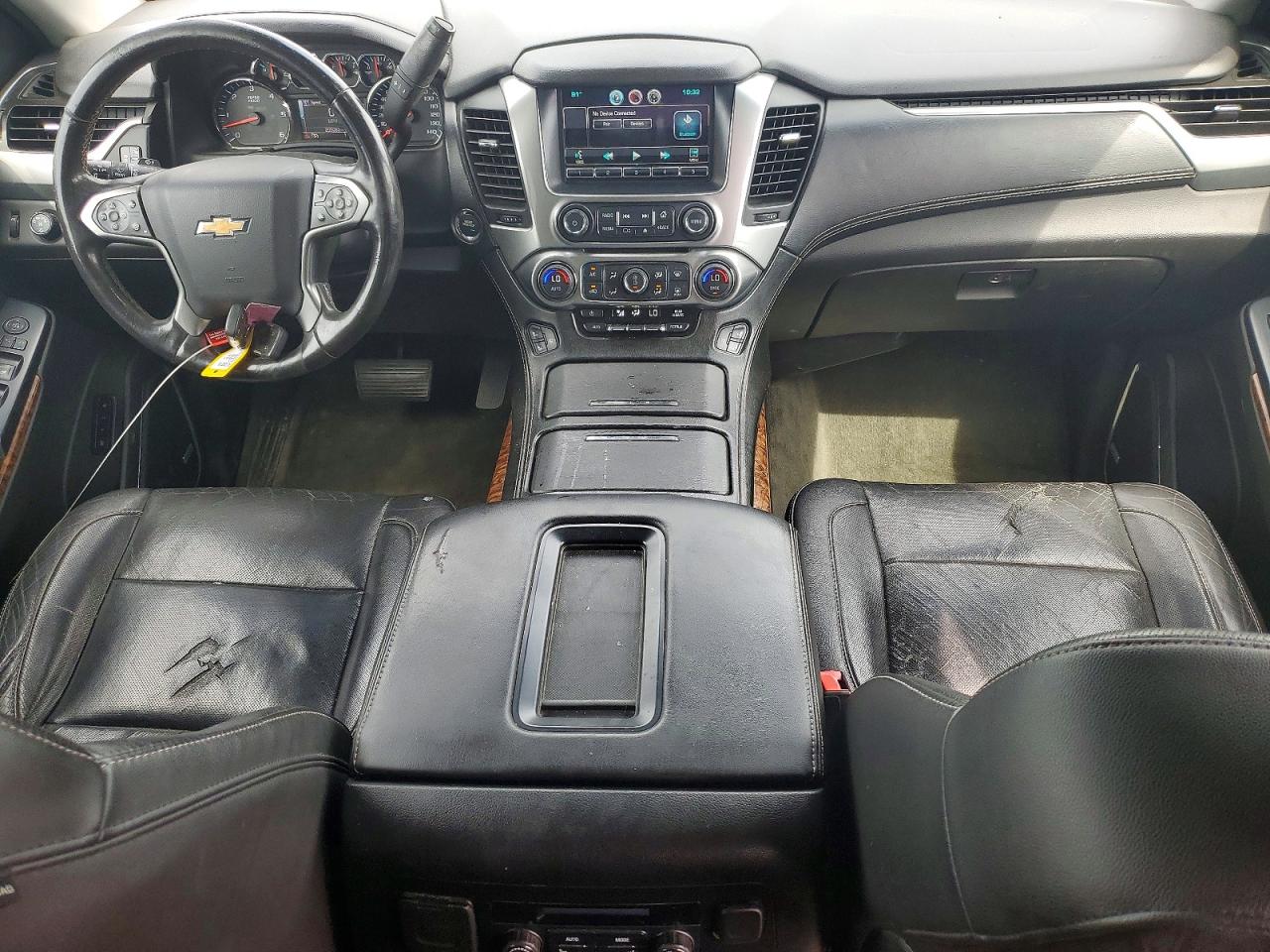 2015 Chevrolet Suburban K1500 Ltz Black vin: 1GNSKKKC6FR146484
