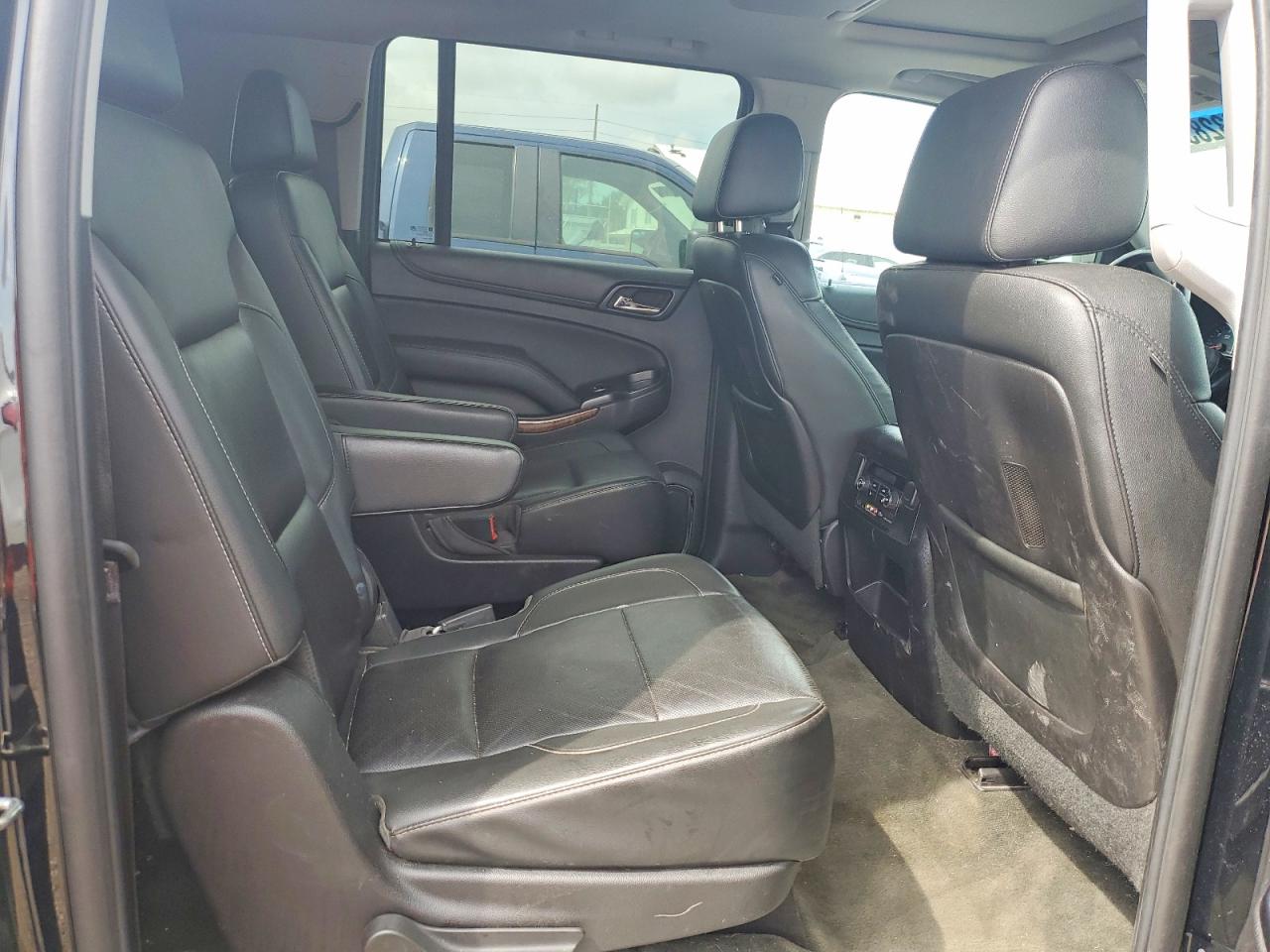 2015 Chevrolet Suburban K1500 Ltz Black vin: 1GNSKKKC6FR146484