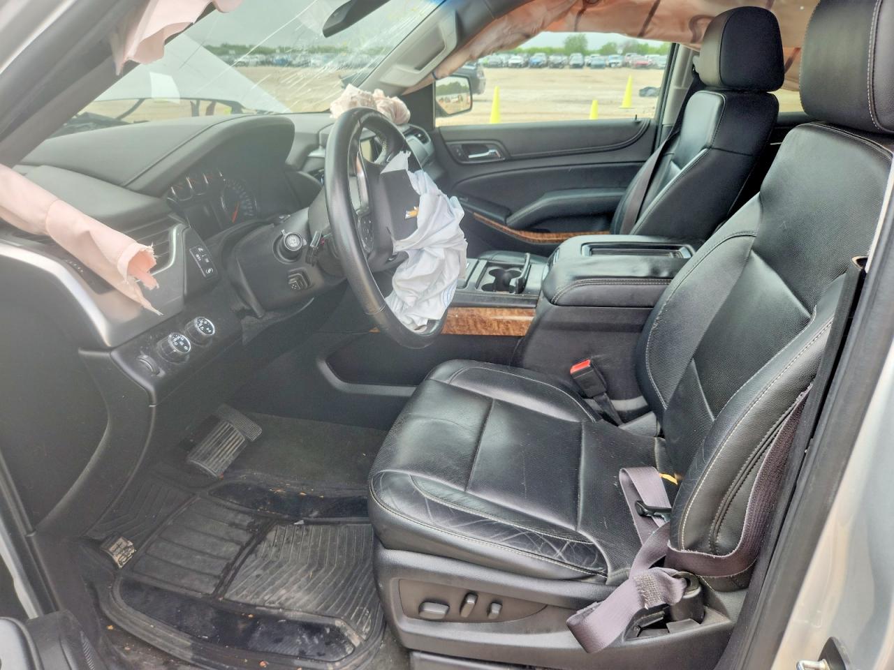 2015 Chevrolet Suburban K1500 Ltz Silver vin: 1GNSKKKC6FR280072