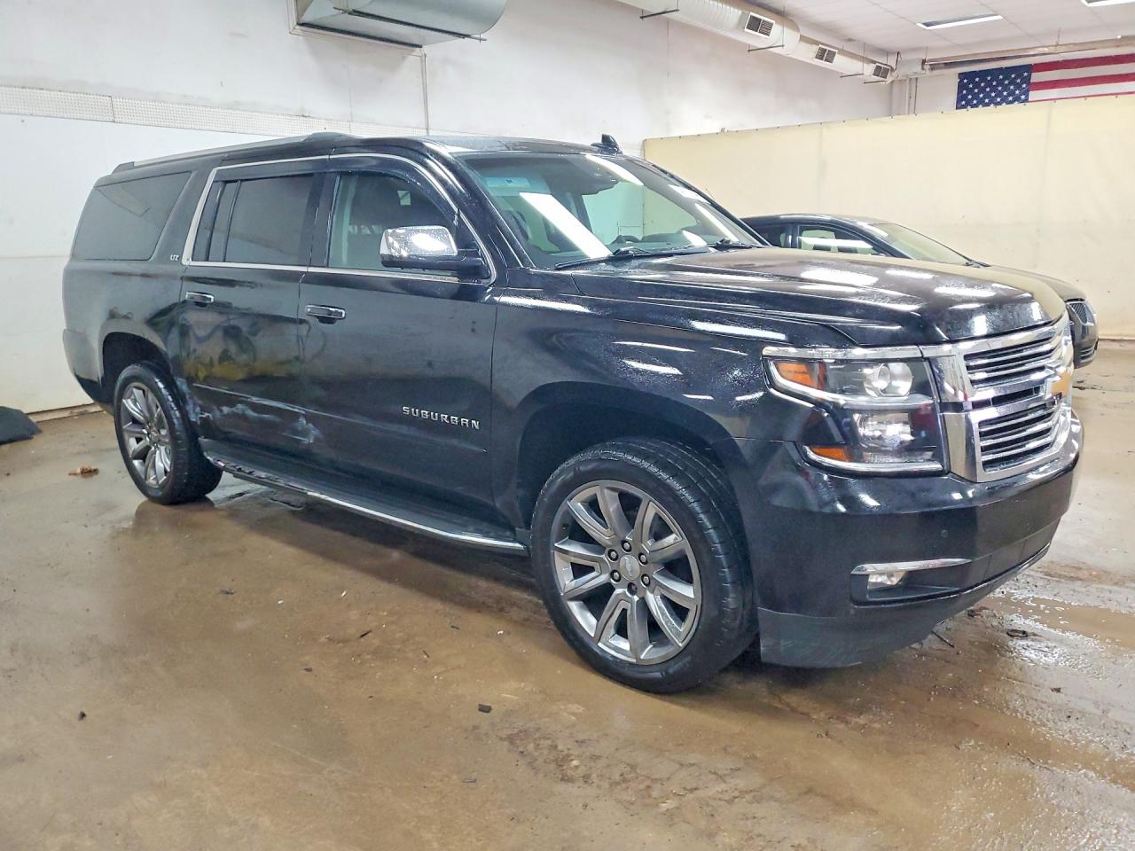 2015 Chevrolet Suburban K1500 Ltz Черный vin: 1GNSKKKC6FR511536