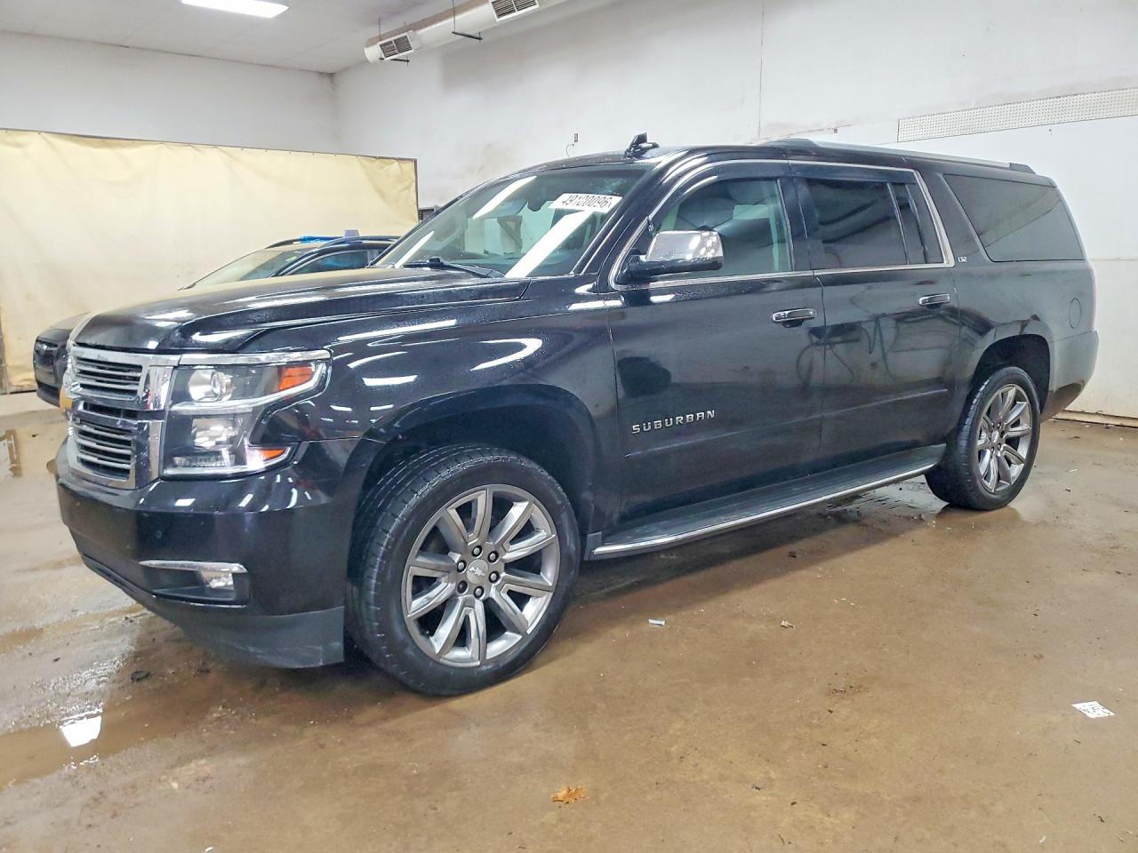 2015 Chevrolet Suburban K1500 Ltz Black vin: 1GNSKKKC6FR511536