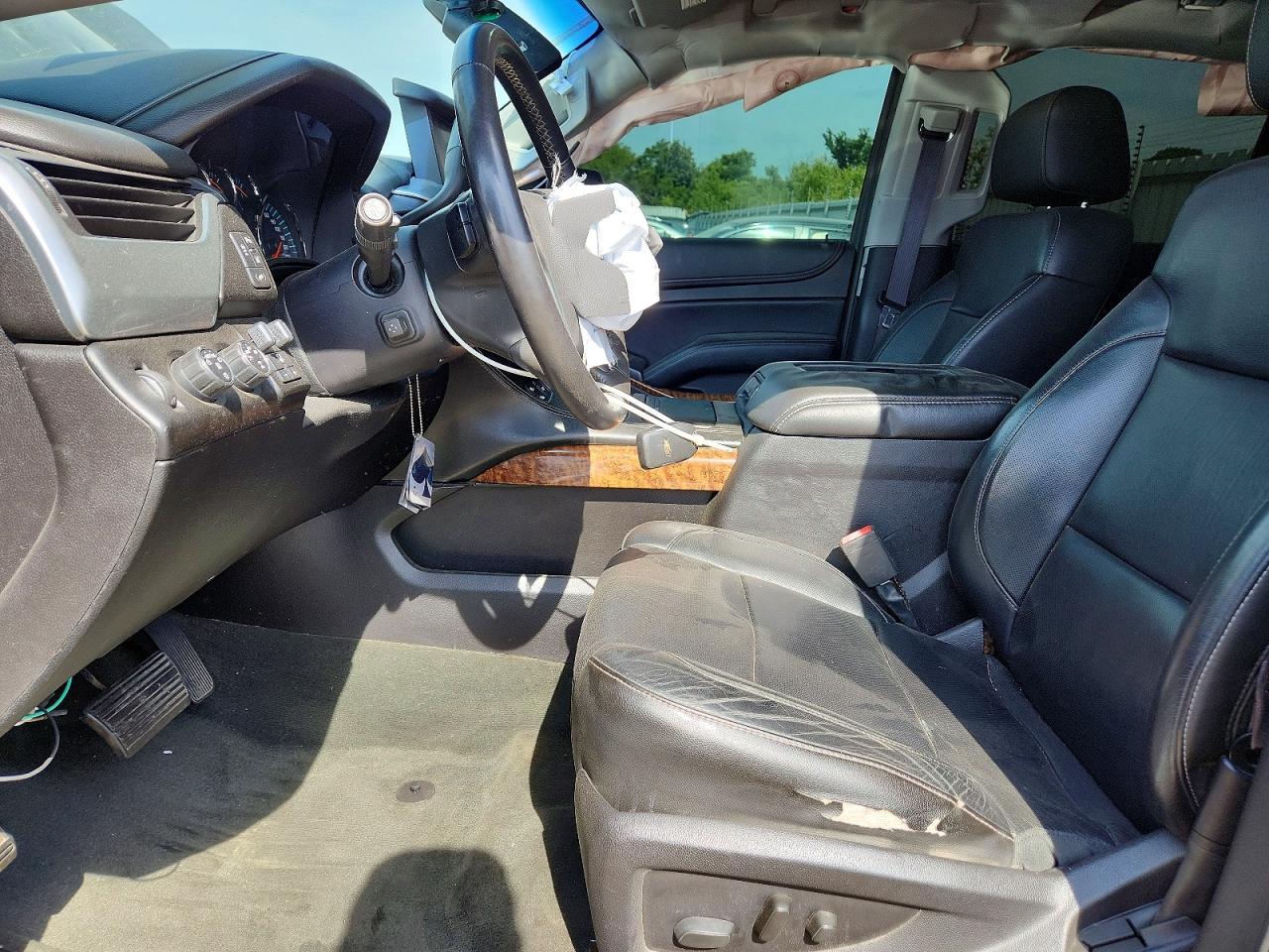 2015 Chevrolet Suburban K1500 Ltz Black vin: 1GNSKKKC6FR539899