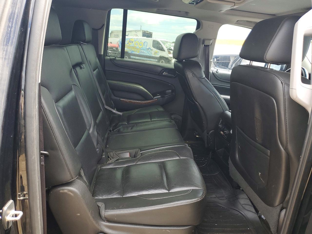 2015 Chevrolet Suburban K1500 Ltz Black vin: 1GNSKKKC7FR287466