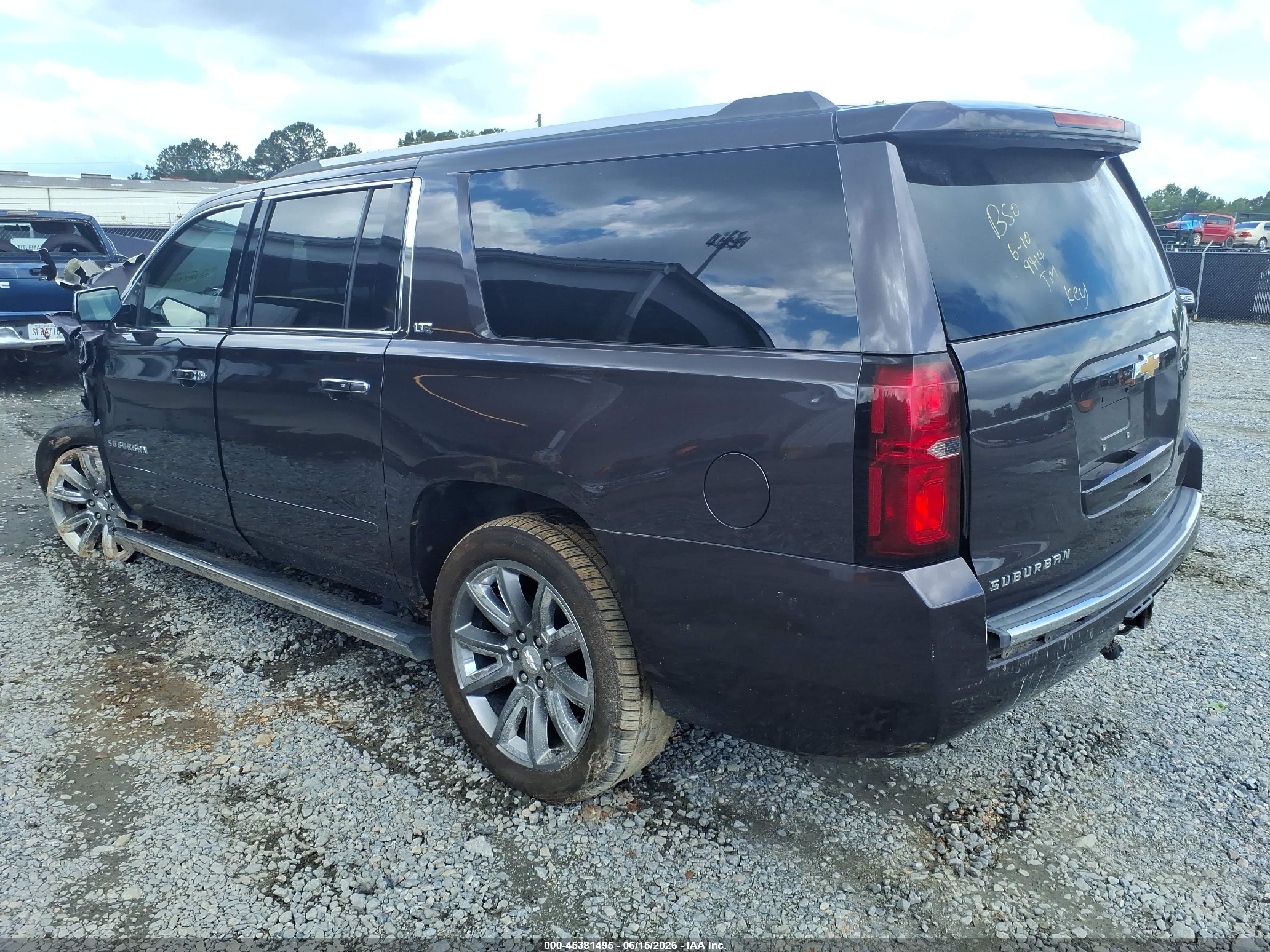 2015 Chevrolet Suburban Ltz Purple vin: 1GNSKKKC7FR289914