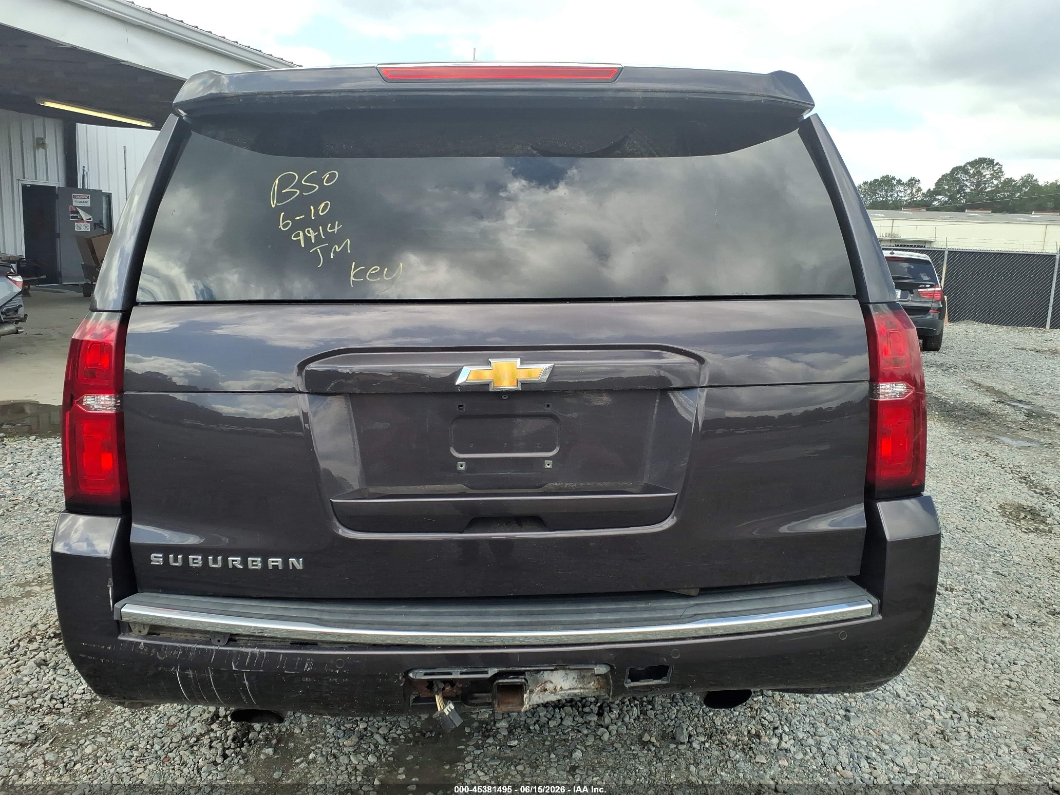 2015 Chevrolet Suburban Ltz Purple vin: 1GNSKKKC7FR289914