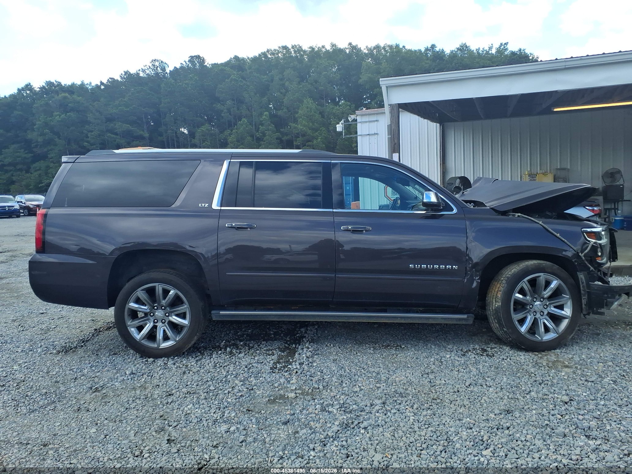 2015 Chevrolet Suburban Ltz Purple vin: 1GNSKKKC7FR289914