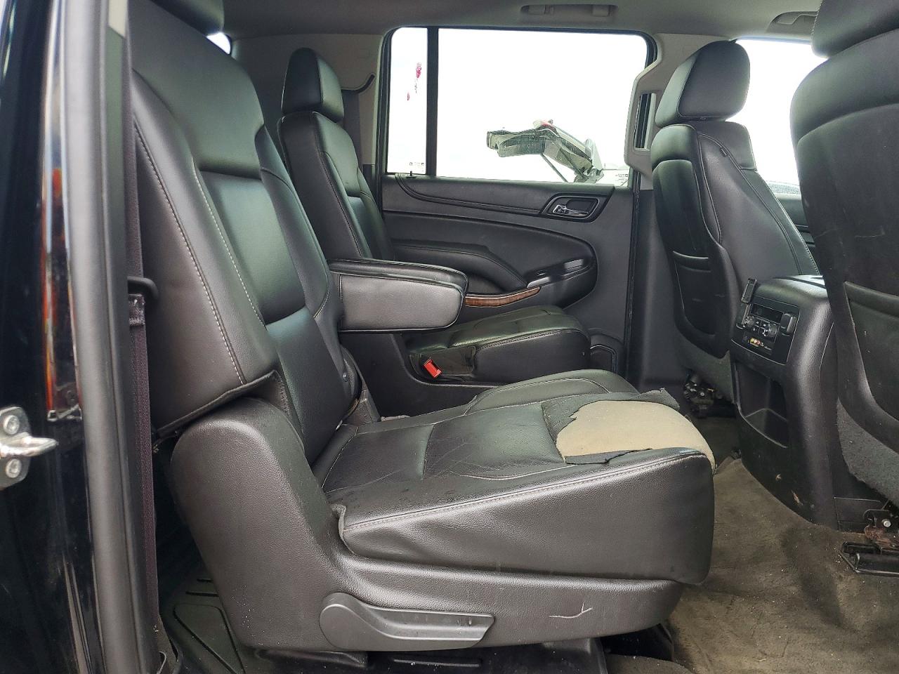 2015 Chevrolet Suburban K1500 Ltz Black vin: 1GNSKKKC7FR303911