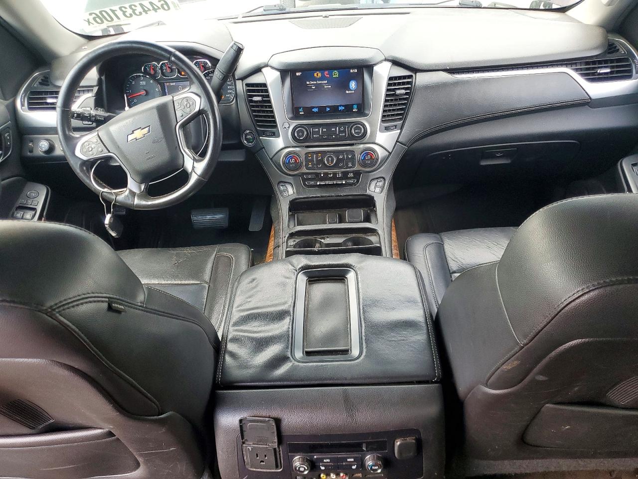 2015 Chevrolet Suburban K1500 Ltz Black vin: 1GNSKKKC7FR303911
