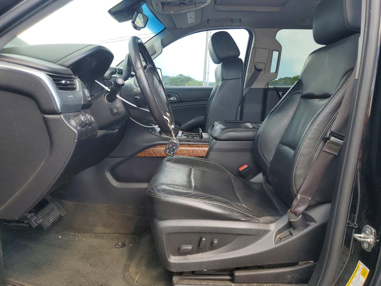 2015 Chevrolet Suburban K1500 Ltz Black vin: 1GNSKKKC7FR303911