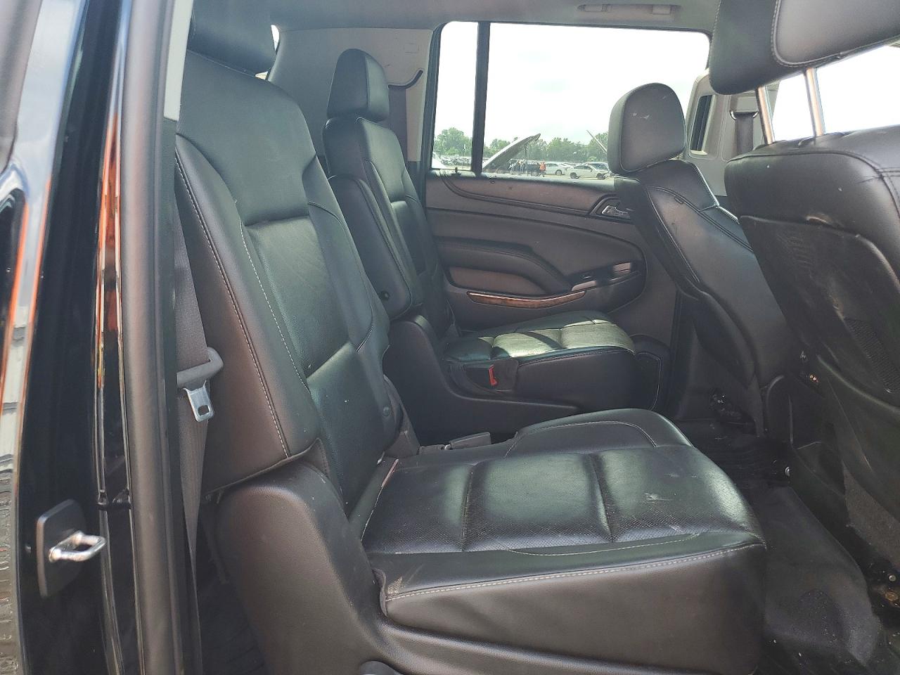 2015 Chevrolet Suburban K1500 Ltz Black vin: 1GNSKKKC7FR642619