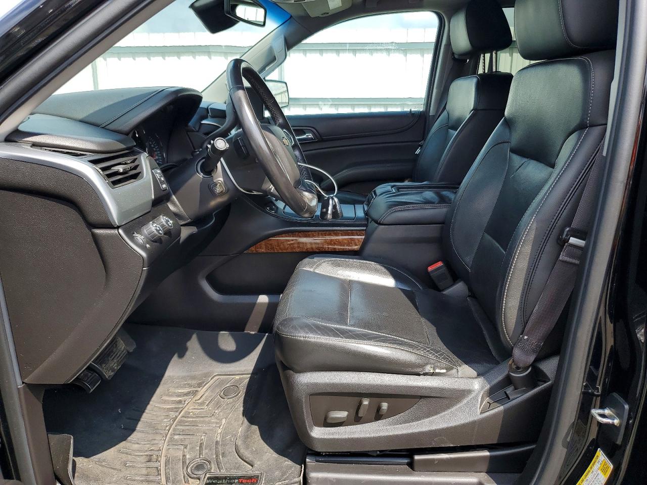 2015 Chevrolet Suburban K1500 Ltz Black vin: 1GNSKKKC7FR642619