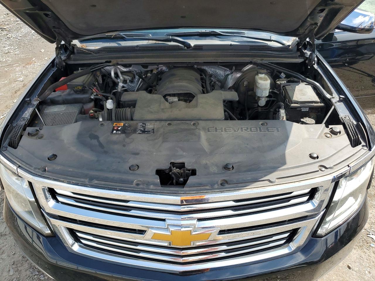 2015 Chevrolet Suburban K1500 Ltz Black vin: 1GNSKKKC7FR642619