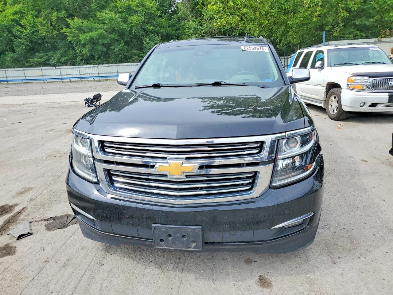 2015 Chevrolet Suburban K1500 Ltz Black vin: 1GNSKKKC7FR675040
