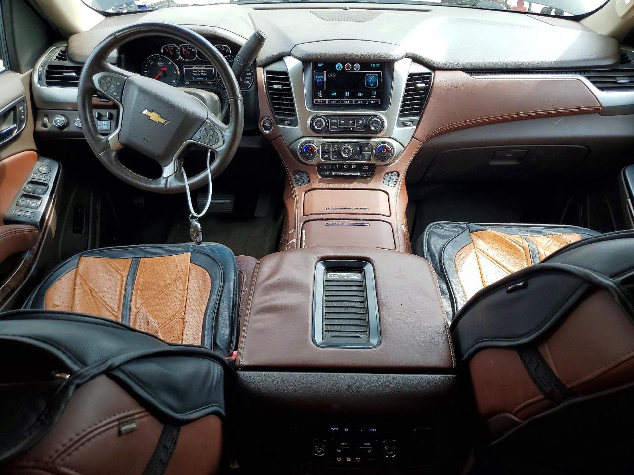 2015 Chevrolet Suburban K1500 Ltz Black vin: 1GNSKKKC7FR675040