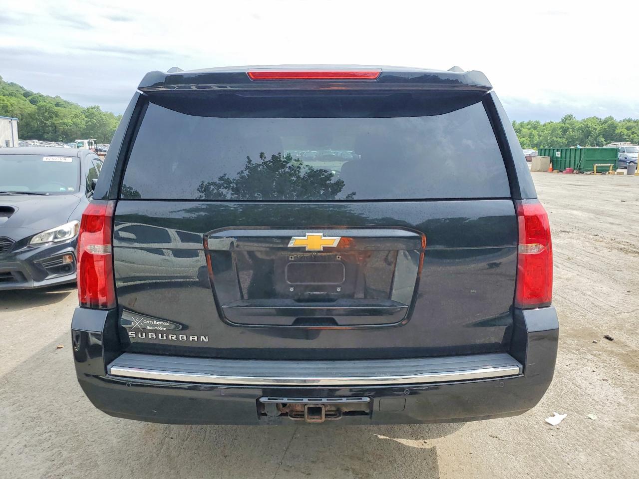 2015 Chevrolet Suburban K1500 Ltz Black vin: 1GNSKKKC7FR675040