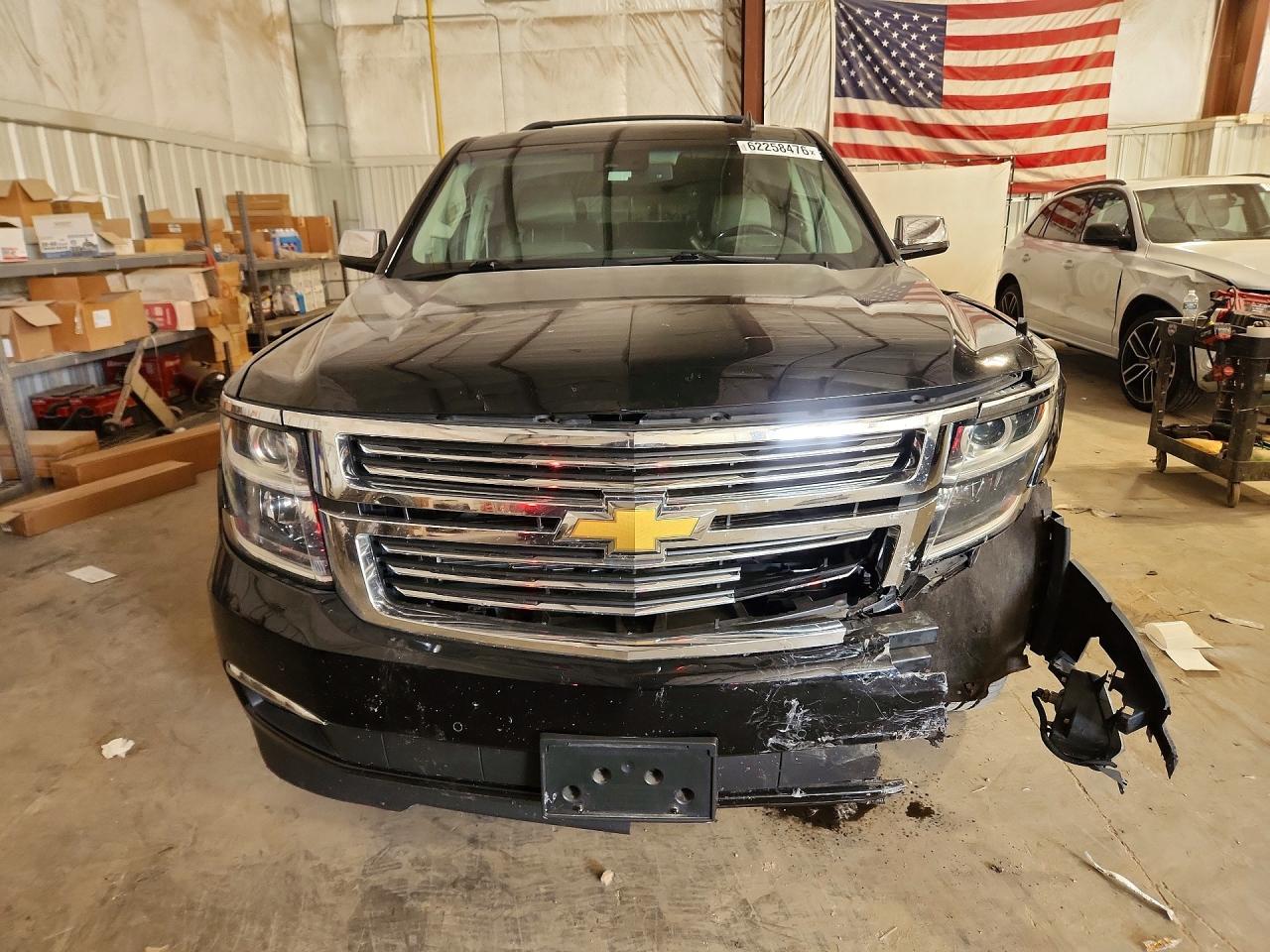 2015 Chevrolet Suburban K1500 Ltz Black vin: 1GNSKKKC8FR240835