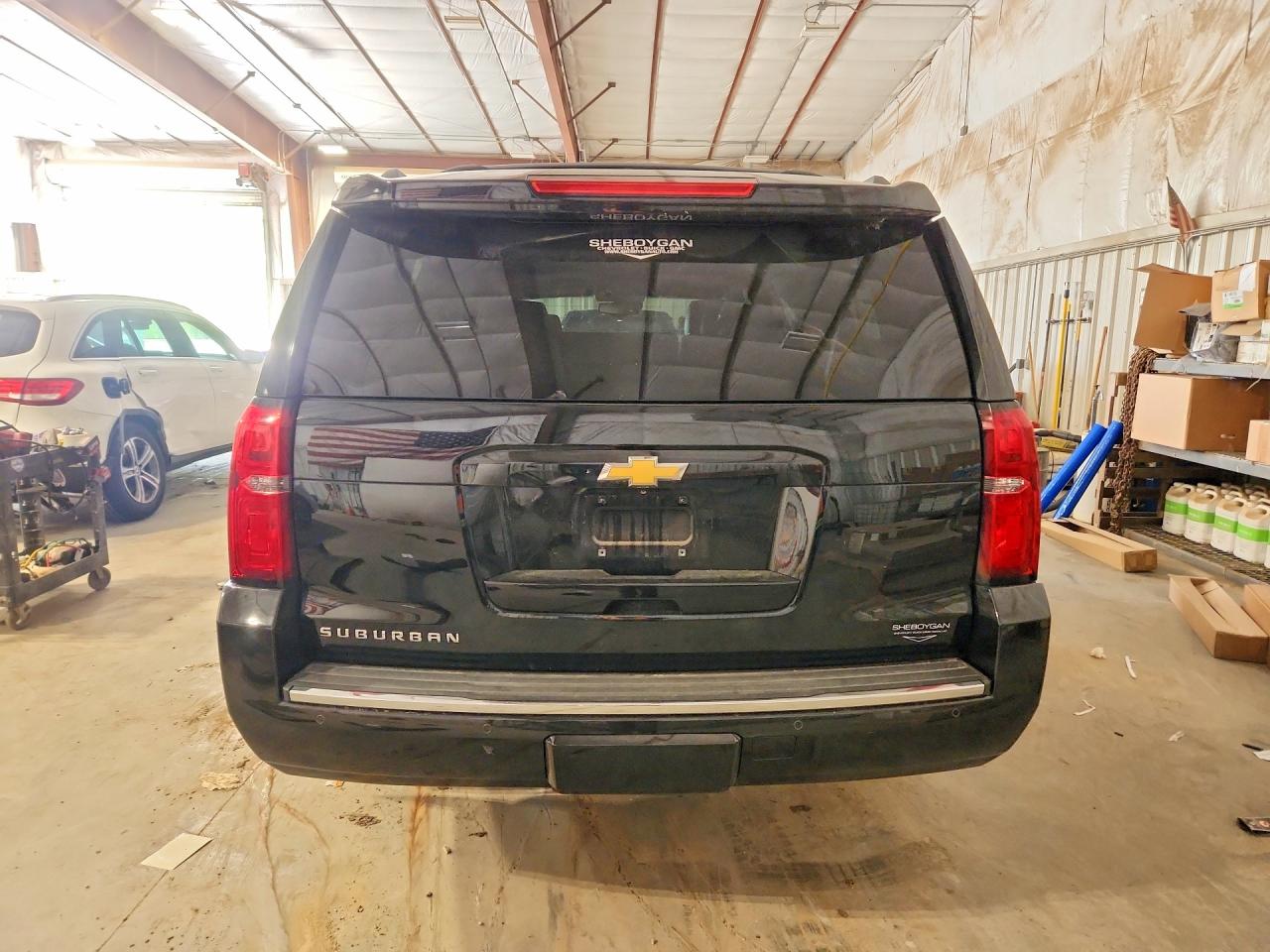 2015 Chevrolet Suburban K1500 Ltz Black vin: 1GNSKKKC8FR240835