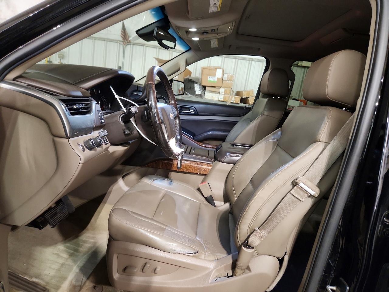 2015 Chevrolet Suburban K1500 Ltz Black vin: 1GNSKKKC8FR240835