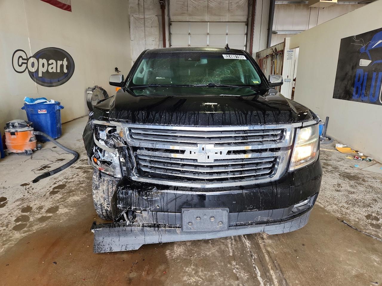 2015 Chevrolet Suburban K1500 Ltz Black vin: 1GNSKKKC8FR691909