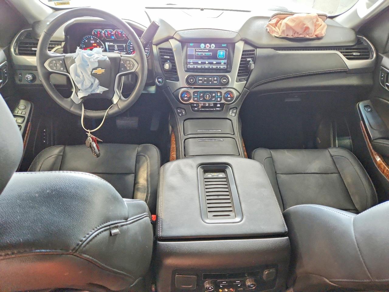 2015 Chevrolet Suburban K1500 Ltz Black vin: 1GNSKKKC8FR691909