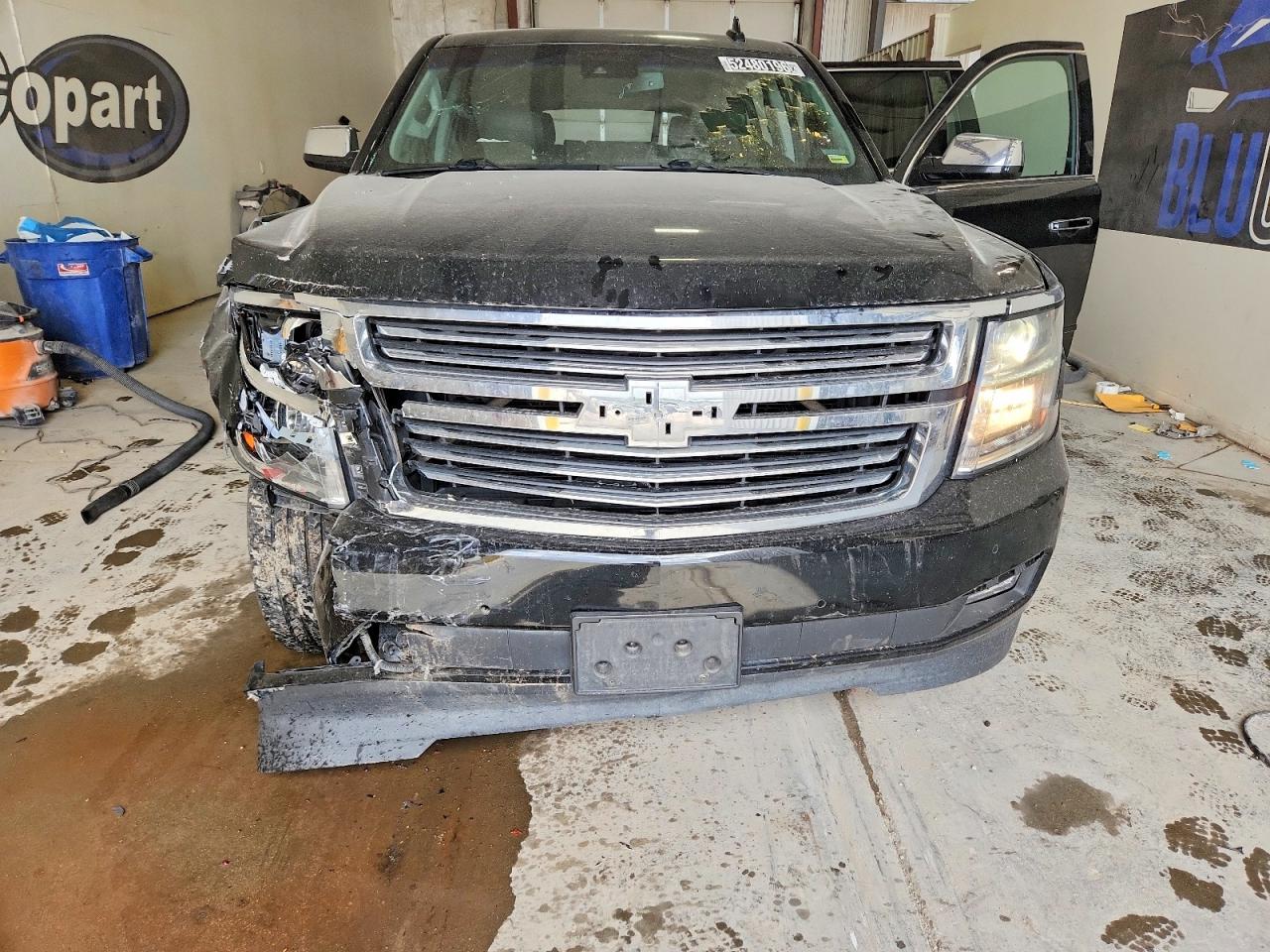 2015 Chevrolet Suburban K1500 Ltz Black vin: 1GNSKKKC8FR691909