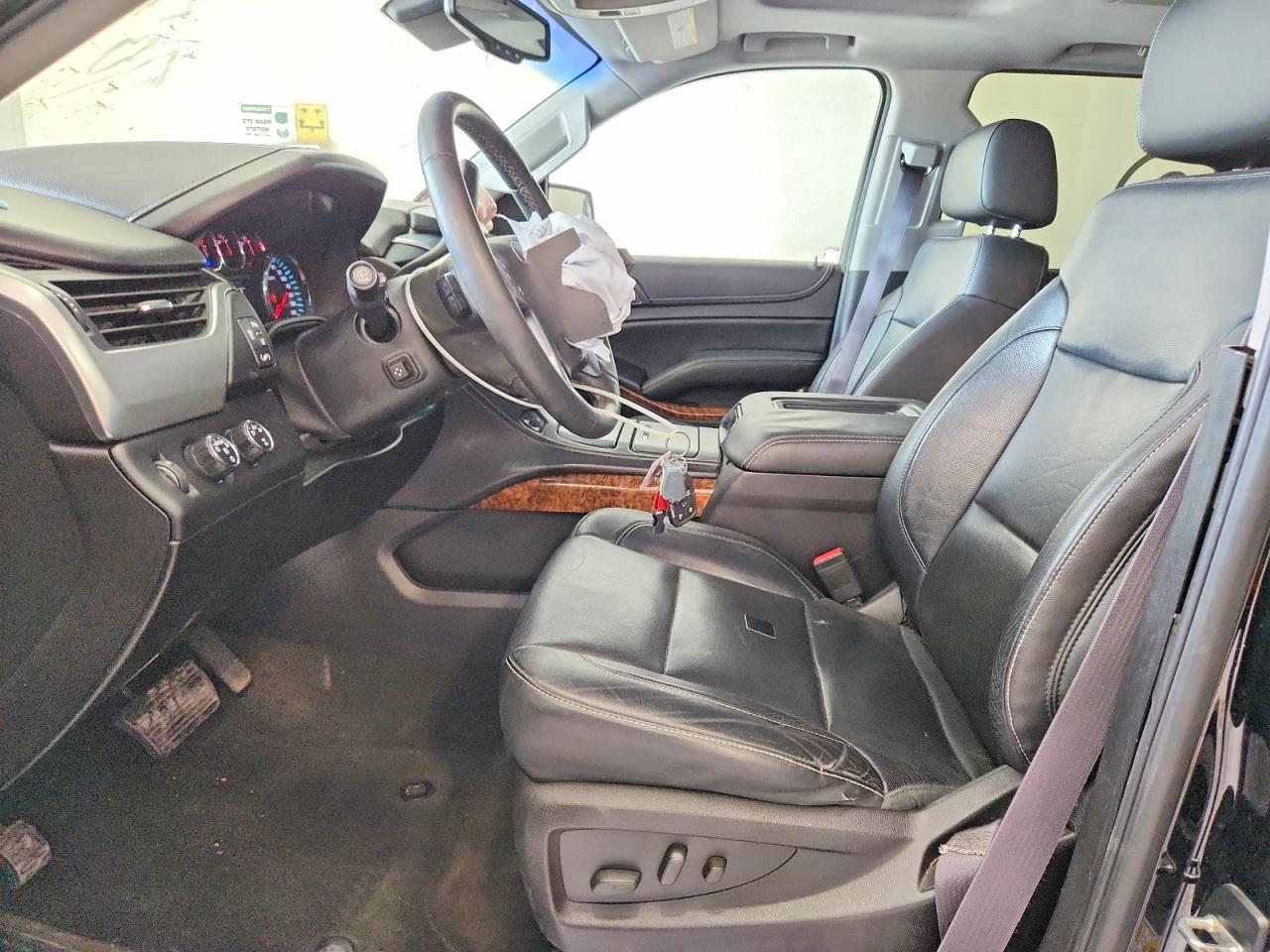 2015 Chevrolet Suburban K1500 Ltz Black vin: 1GNSKKKC8FR691909