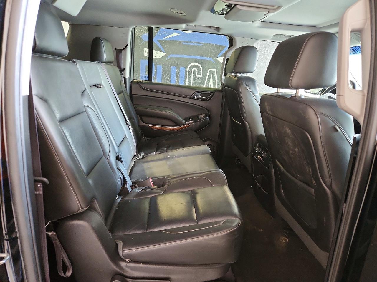2015 Chevrolet Suburban K1500 Ltz Black vin: 1GNSKKKC8FR691909