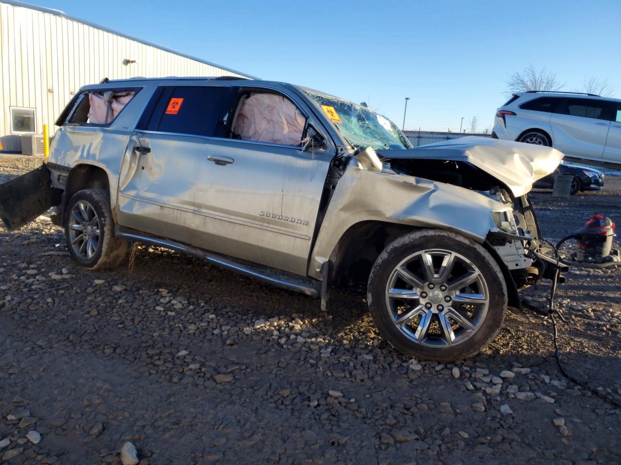 2015 Chevrolet Suburban K1500 Ltz Gold vin: 1GNSKKKC8FR696219