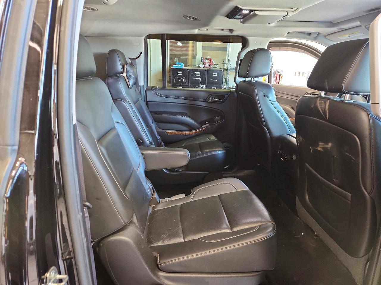 2015 Chevrolet Suburban K1500 Ltz Black vin: 1GNSKKKCXFR122771