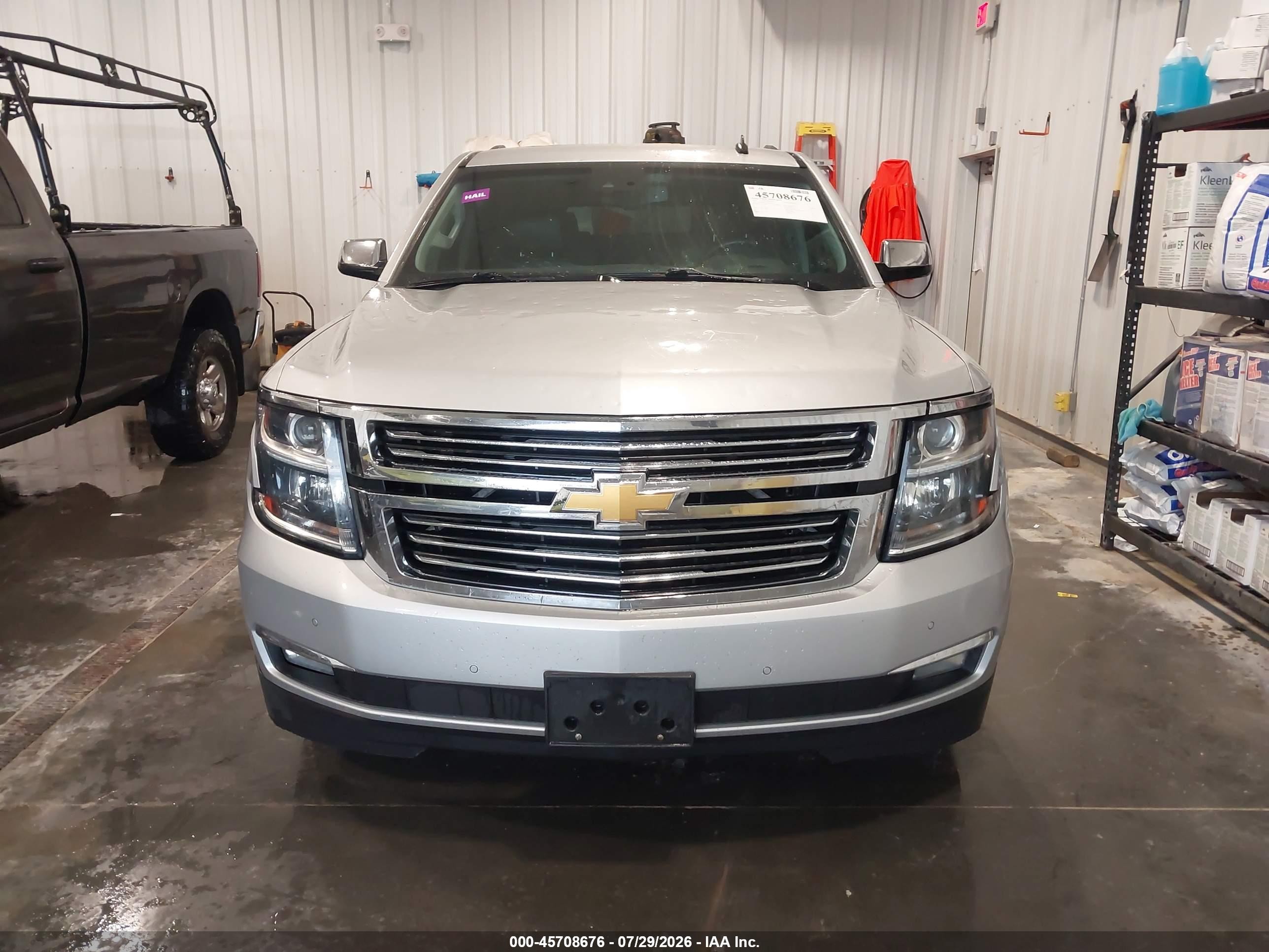 2015 Chevrolet Suburban Ltz Silver vin: 1GNSKKKCXFR219159