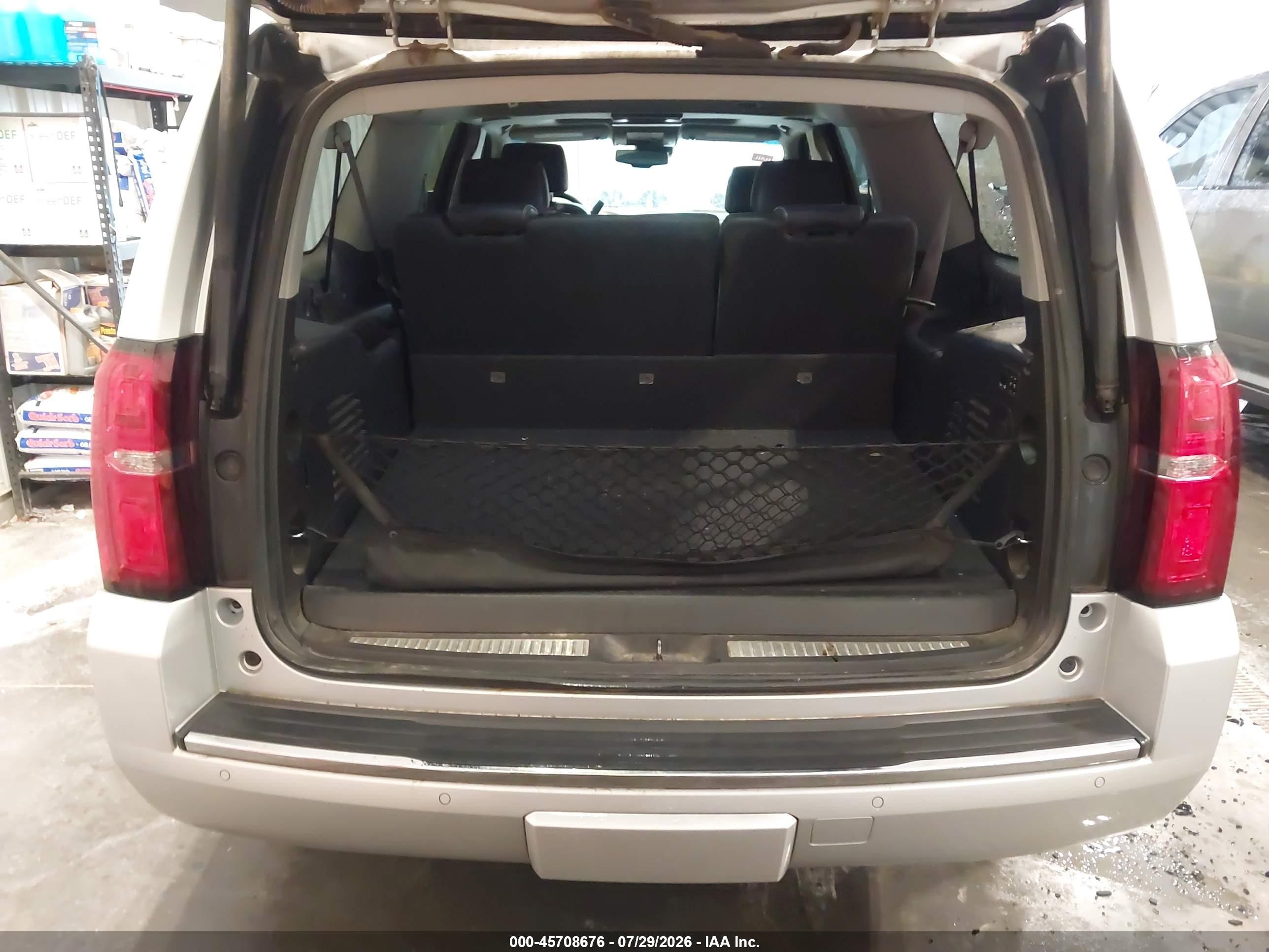 2015 Chevrolet Suburban Ltz Silver vin: 1GNSKKKCXFR219159