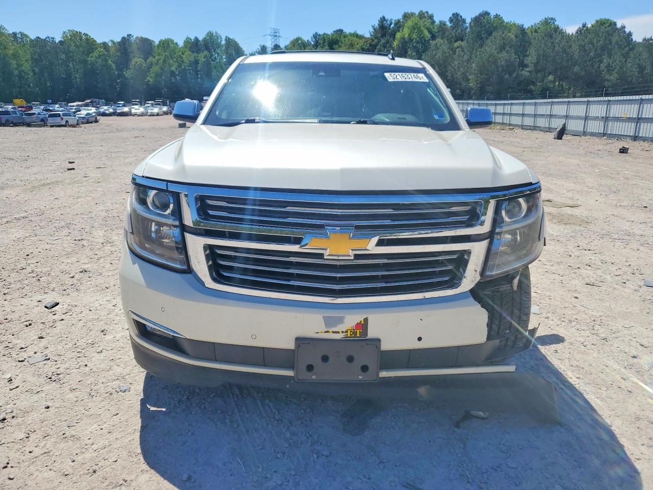 2015 Chevrolet Suburban K1500 Ltz White vin: 1GNSKKKCXFR289552