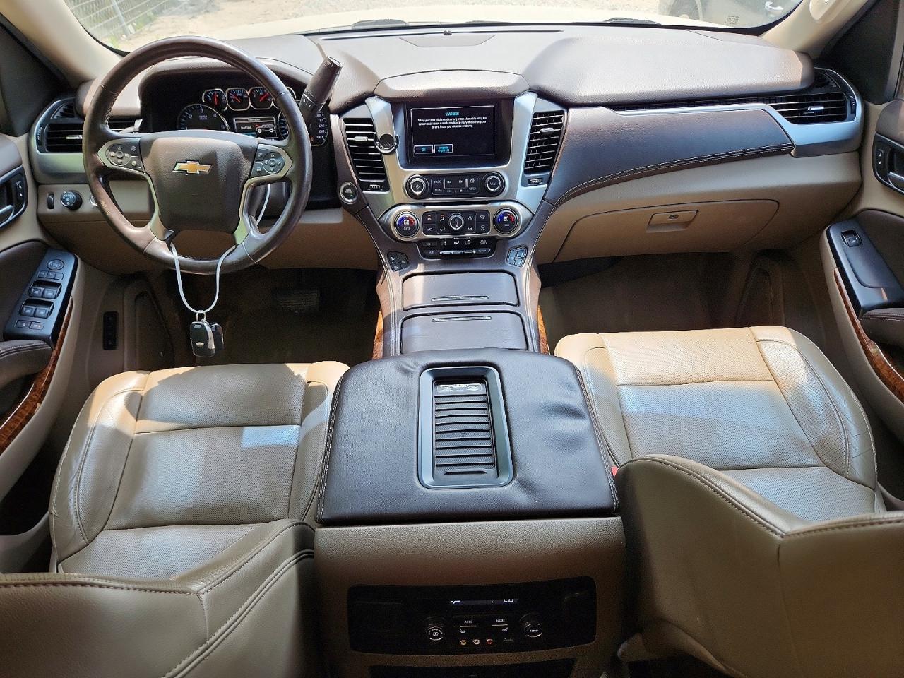 2015 Chevrolet Suburban K1500 Ltz Beige vin: 1GNSKKKCXFR507523