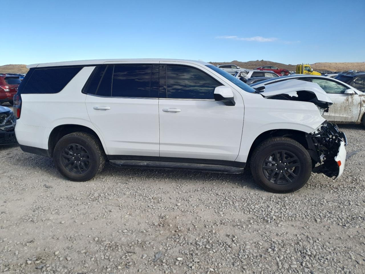 2024 Chevrolet Tahoe K1500 White vin: 1GNSKLED0RR192794