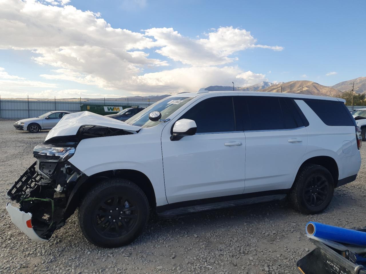 2024 Chevrolet Tahoe K1500 White vin: 1GNSKLED0RR192794