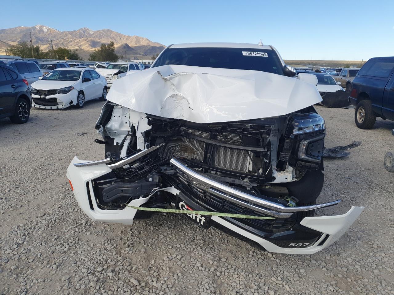 2024 Chevrolet Tahoe K1500 White vin: 1GNSKLED0RR192794