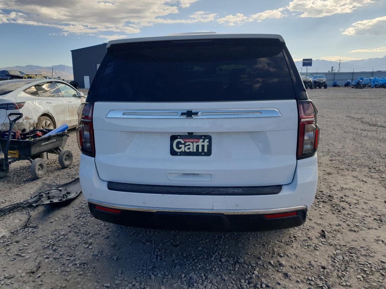 2024 Chevrolet Tahoe K1500 White vin: 1GNSKLED0RR192794