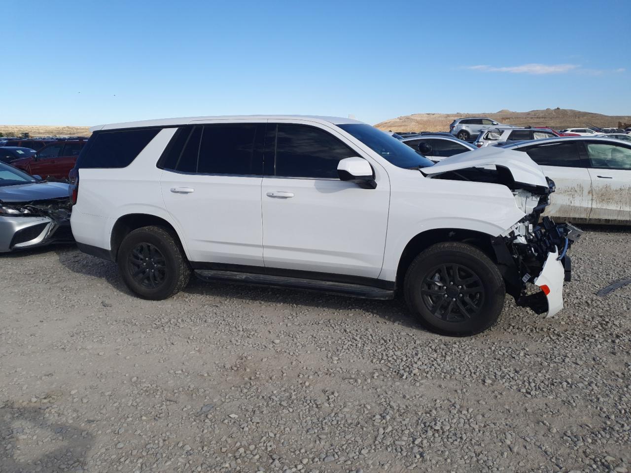 2024 Chevrolet Tahoe K1500 White vin: 1GNSKLED0RR192794