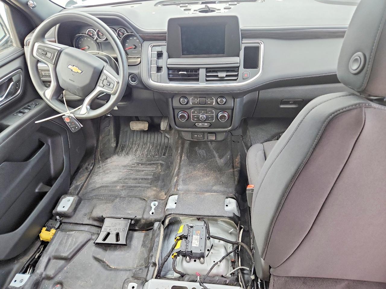 2024 Chevrolet Tahoe K1500 White vin: 1GNSKLED0RR237801