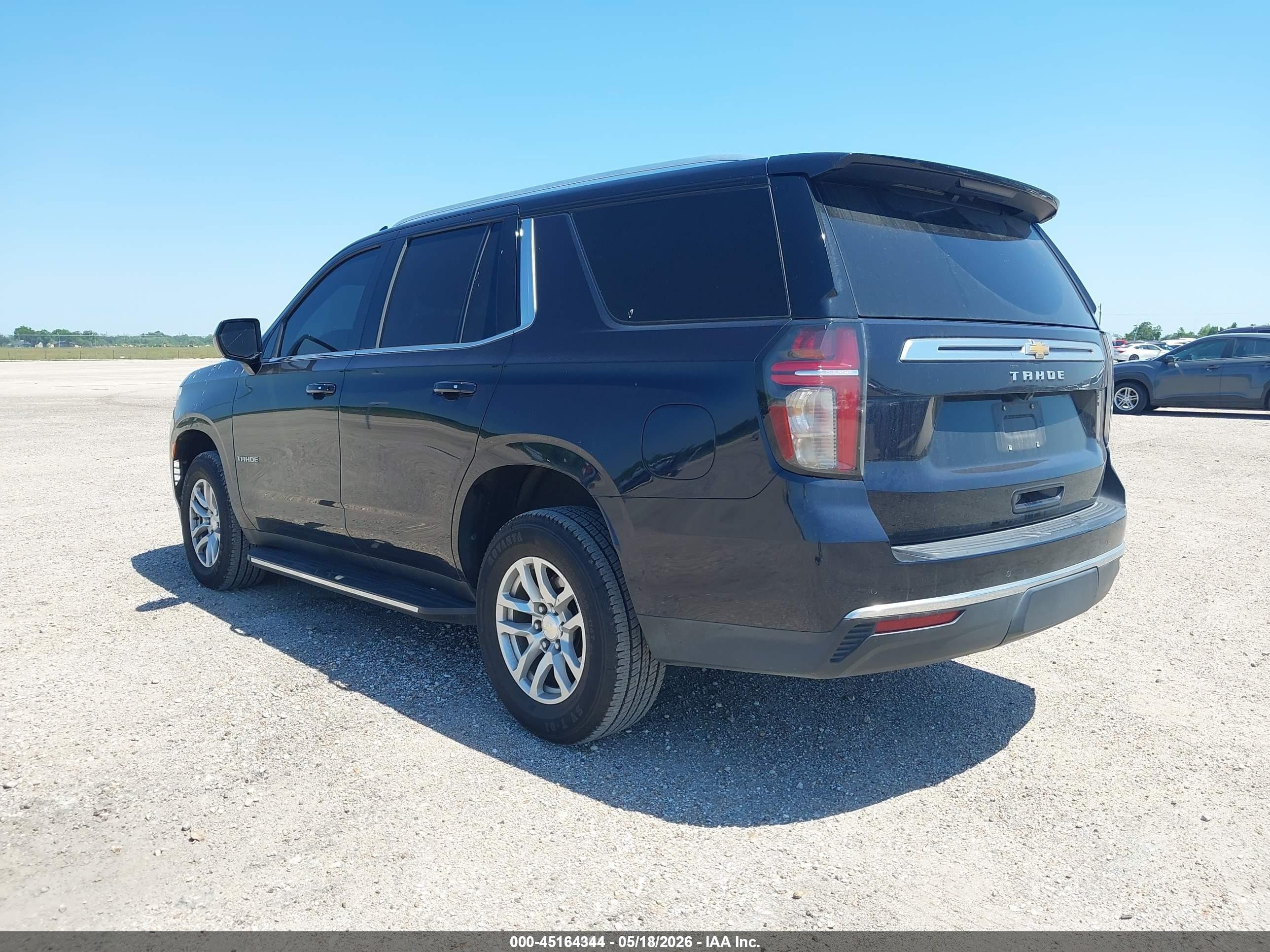 2021 Chevrolet Tahoe 4wd Ls Dark Blue vin: 1GNSKMED2MR306485