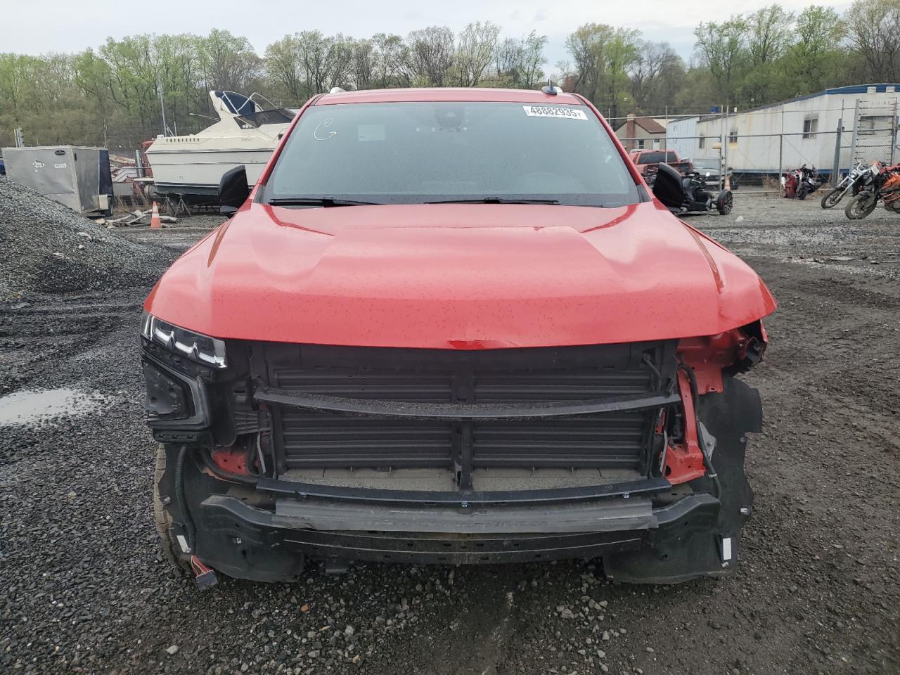 2021 Chevrolet Tahoe K1500 Ls Красный vin: 1GNSKMKD2MR462238
