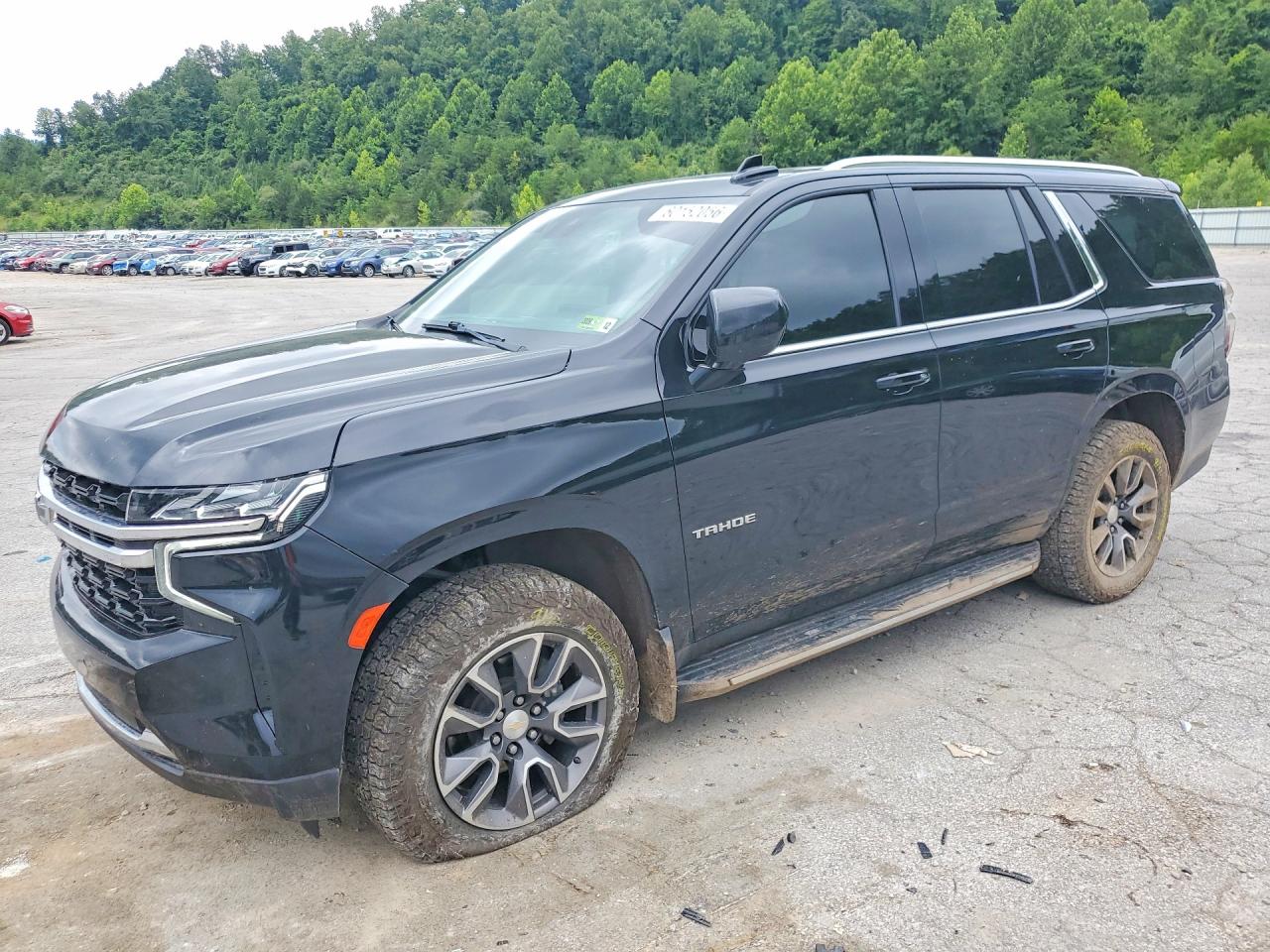 2023 Chevrolet Tahoe K1500 Ls Black vin: 1GNSKMKD2PR170397
