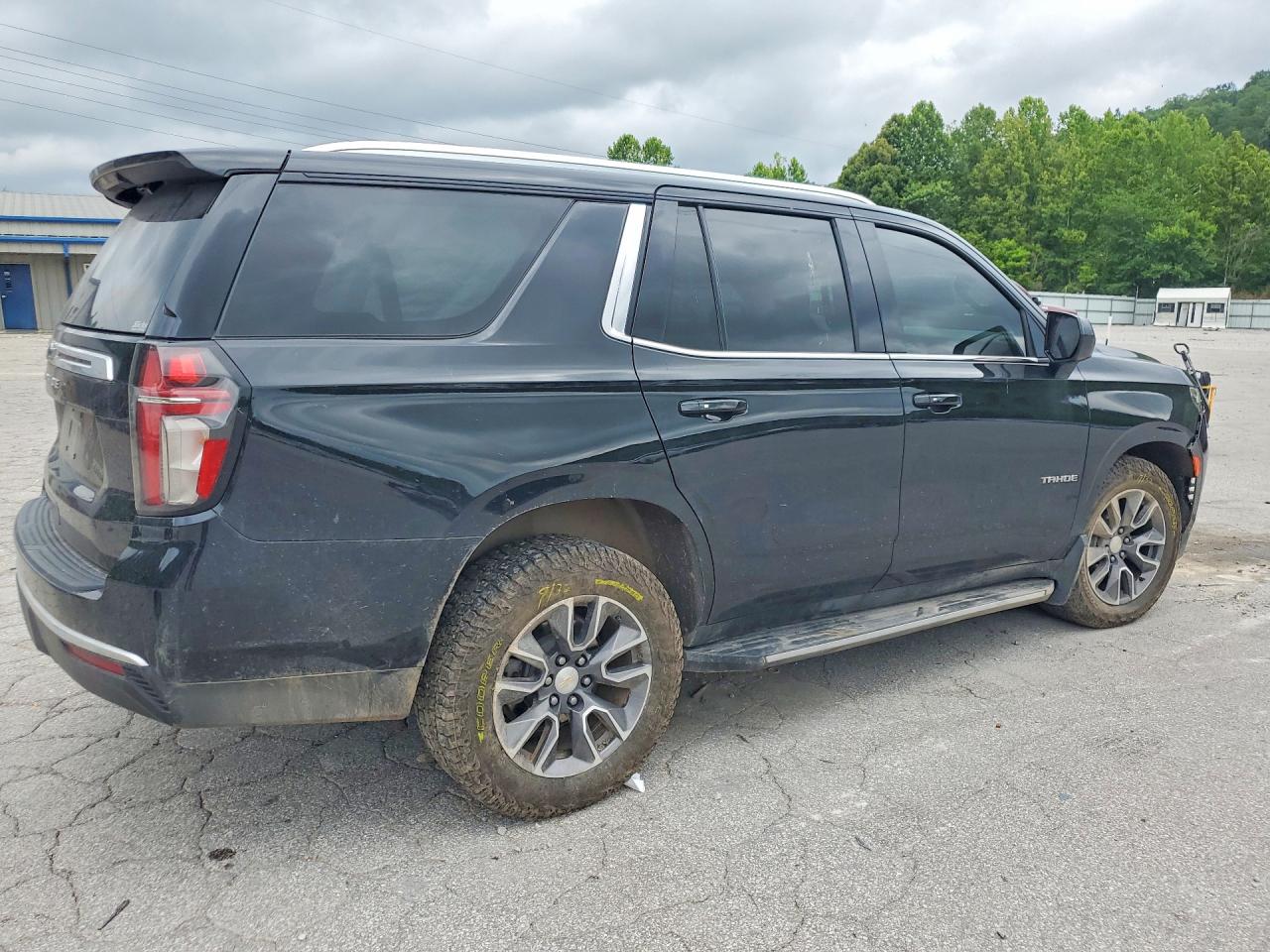 2023 Chevrolet Tahoe K1500 Ls Black vin: 1GNSKMKD2PR170397