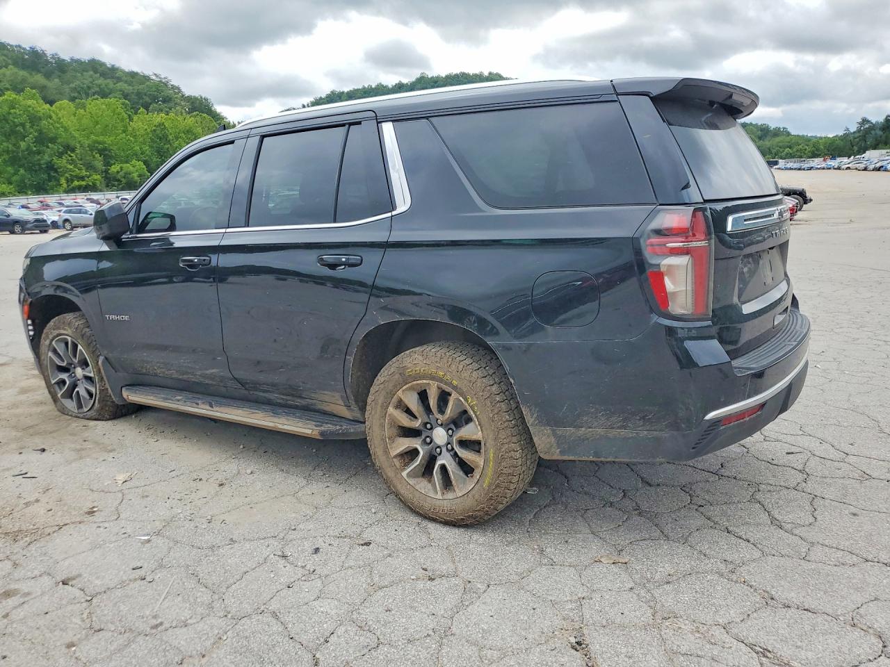 2023 Chevrolet Tahoe K1500 Ls Black vin: 1GNSKMKD2PR170397