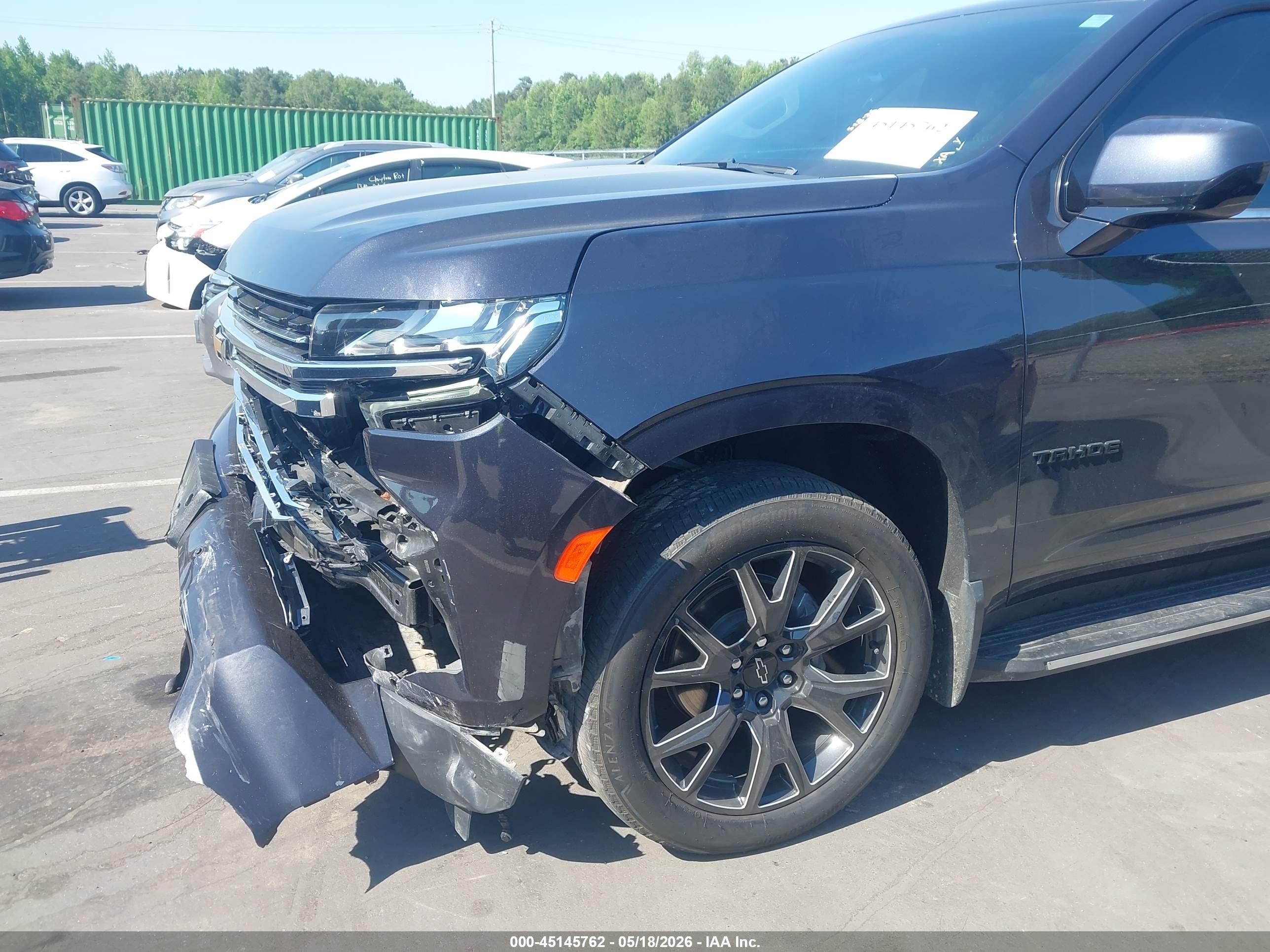2023 Chevrolet Tahoe Lt Серый vin: 1GNSKNKD4PR228211