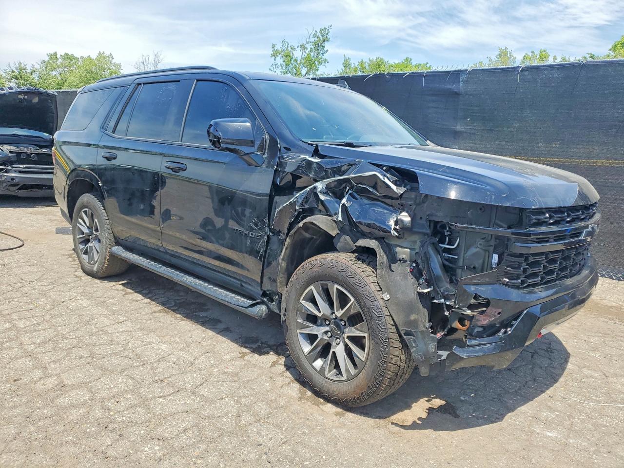 2023 Chevrolet Tahoe K1500 Z71 Black vin: 1GNSKPKD0PR185689