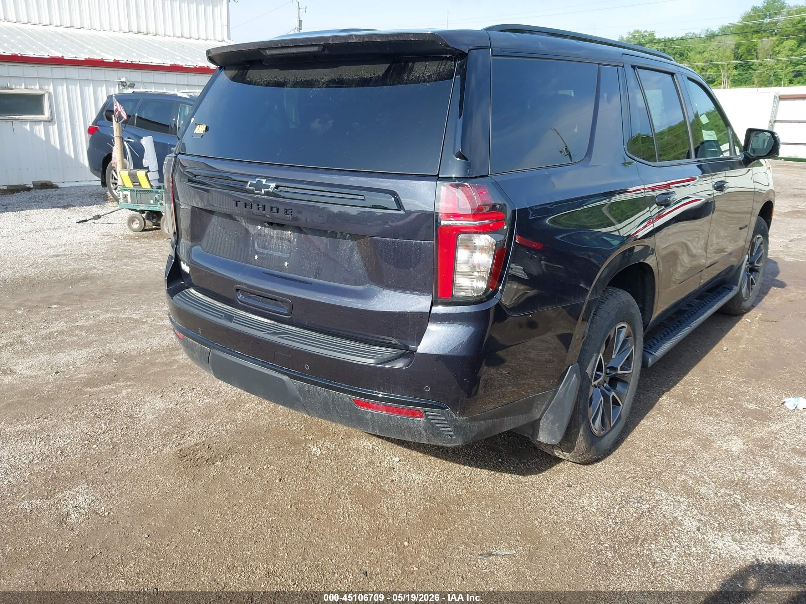 2023 Chevrolet Tahoe 4wd Z71 Black vin: 1GNSKPKD3PR101560