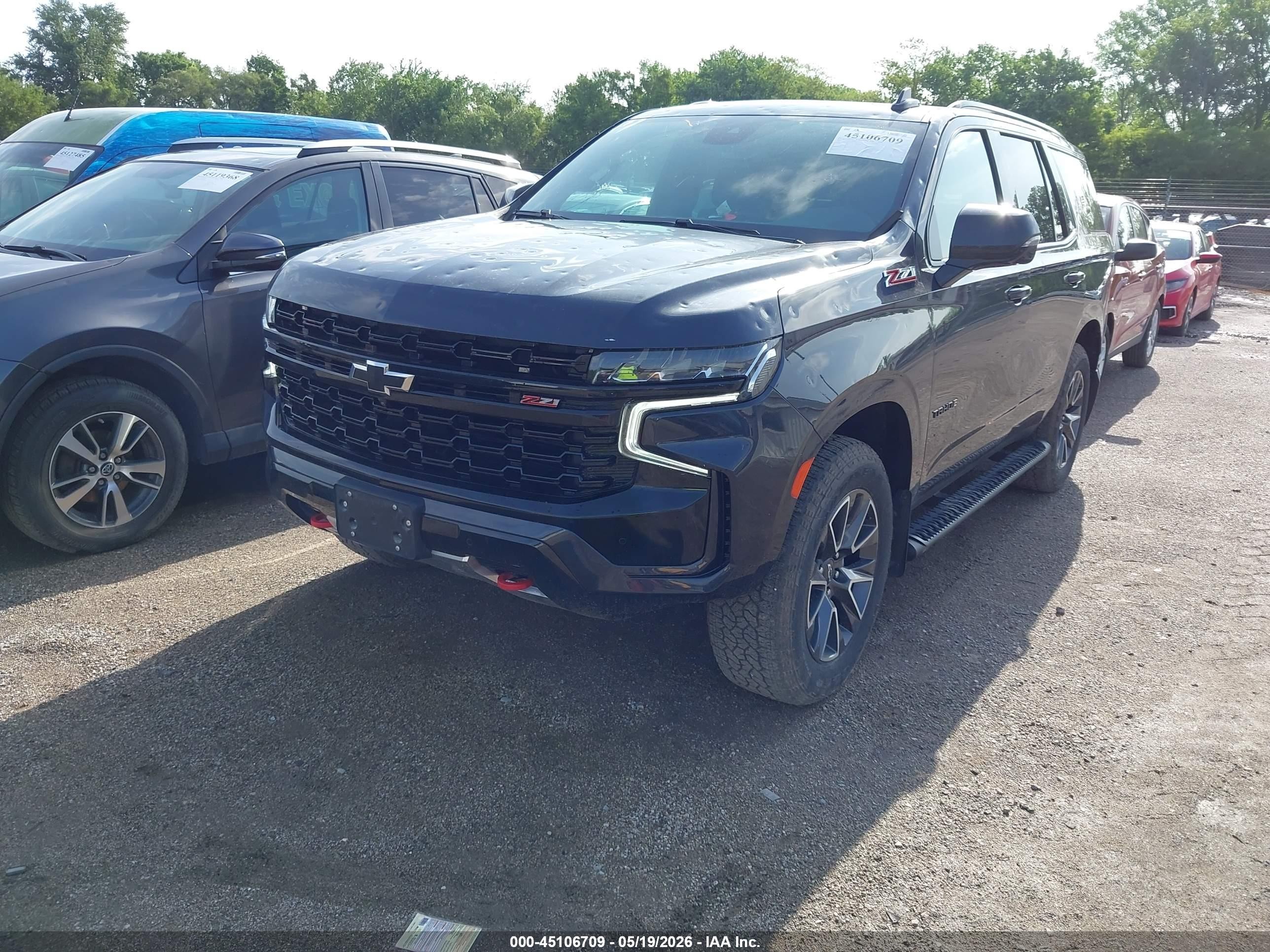 2023 Chevrolet Tahoe 4wd Z71 Black vin: 1GNSKPKD3PR101560