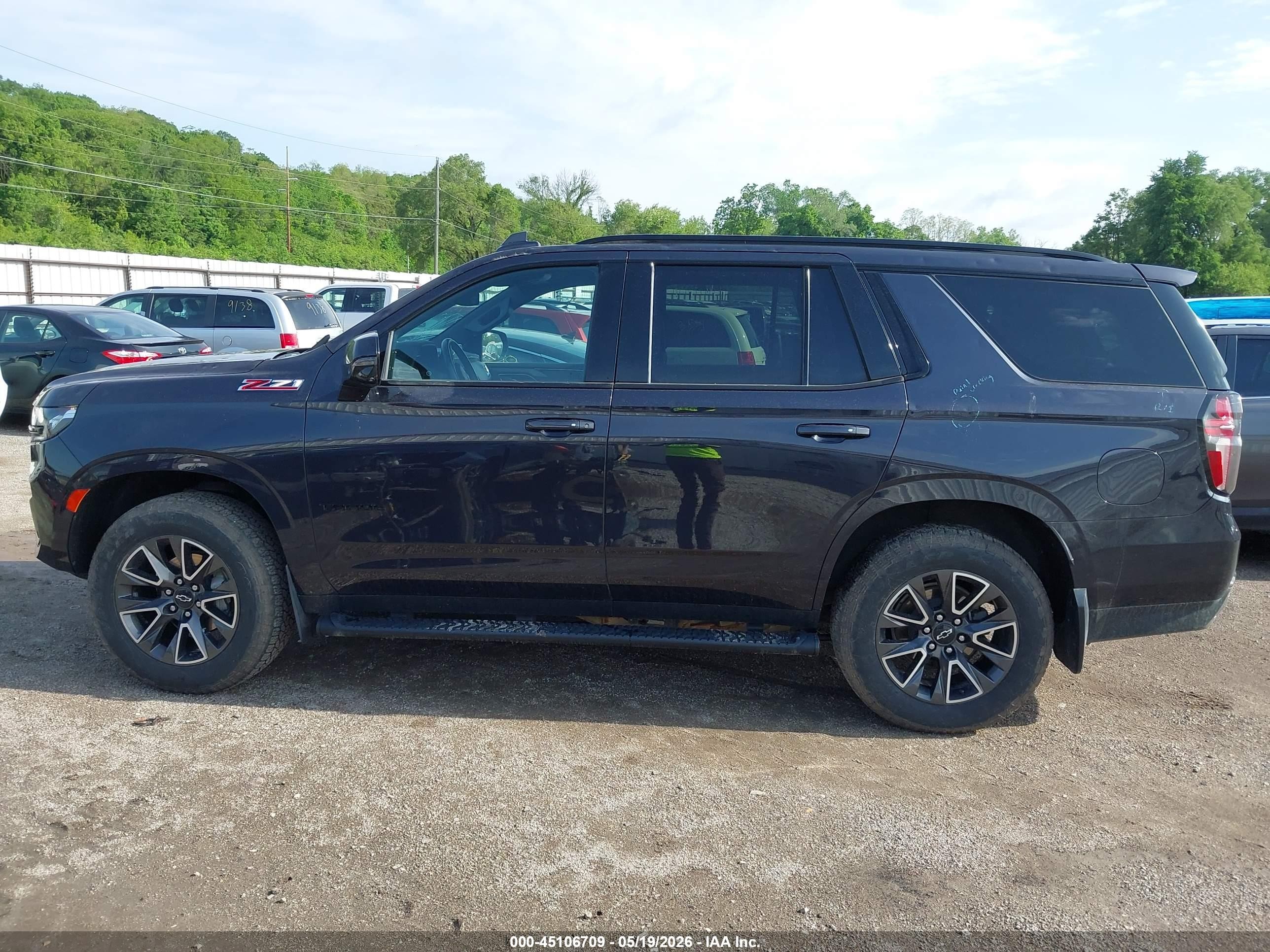 2023 Chevrolet Tahoe 4wd Z71 Black vin: 1GNSKPKD3PR101560